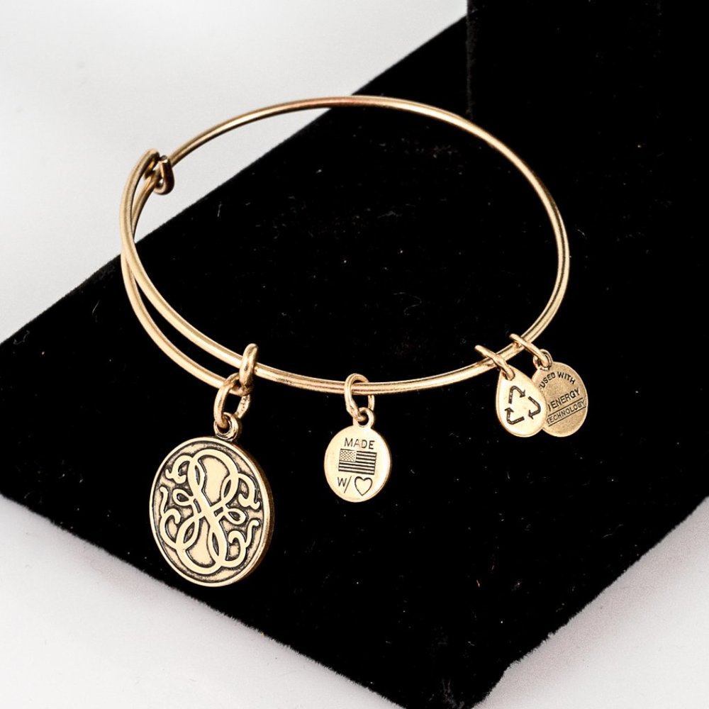 NWOT recycled material Alex + Ani "Path of Life" Rafaelian bracelet